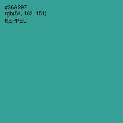 #36A297 - Keppel Color Image