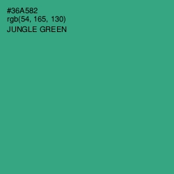 #36A582 - Jungle Green Color Image