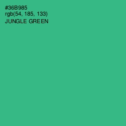 #36B985 - Jungle Green Color Image