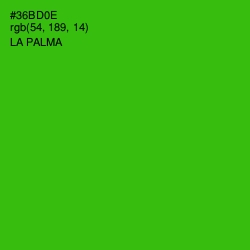 #36BD0E - La Palma Color Image