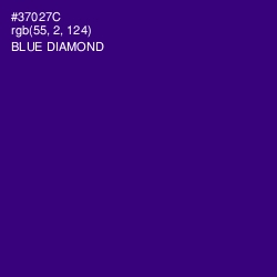 #37027C - Blue Diamond Color Image