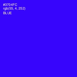 #3704FC - Blue Color Image