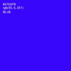 #3706FB - Blue Color Image