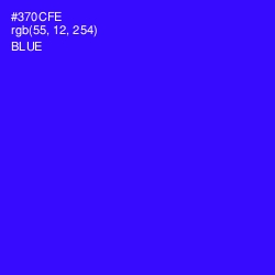 #370CFE - Blue Color Image