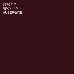 #370F17 - Aubergine Color Image