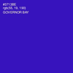 #3713BE - Governor Bay Color Image