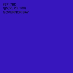 #3717BD - Governor Bay Color Image