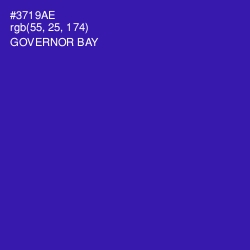 #3719AE - Governor Bay Color Image