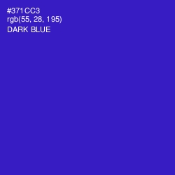 #371CC3 - Dark Blue Color Image