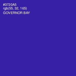 #3720A5 - Governor Bay Color Image