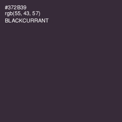 #372B39 - Blackcurrant Color Image