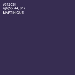 #372C51 - Martinique Color Image
