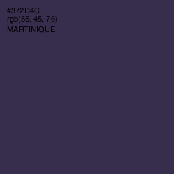 #372D4C - Martinique Color Image