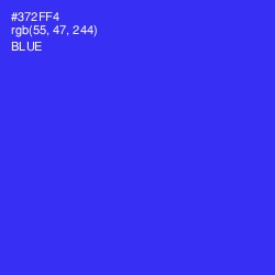 #372FF4 - Blue Color Image