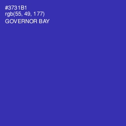 #3731B1 - Governor Bay Color Image