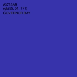 #3733AB - Governor Bay Color Image