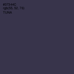 #37344C - Tuna Color Image