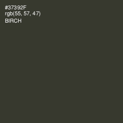 #37392F - Birch Color Image
