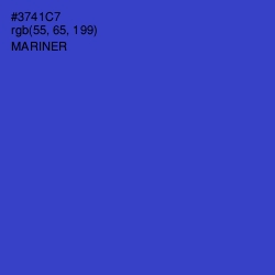 #3741C7 - Mariner Color Image