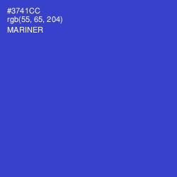 #3741CC - Mariner Color Image