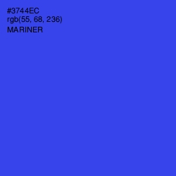 #3744EC - Mariner Color Image