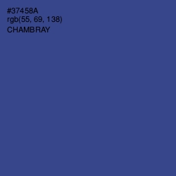 #37458A - Chambray Color Image