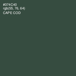 #374C40 - Cape Cod Color Image