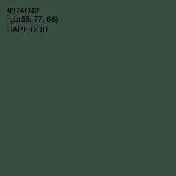 #374D42 - Cape Cod Color Image