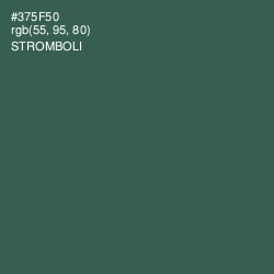 #375F50 - Stromboli Color Image