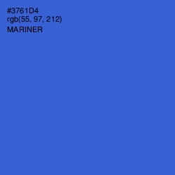 #3761D4 - Mariner Color Image