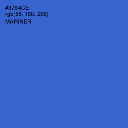 #3764CE - Mariner Color Image