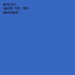 #3767C1 - Mariner Color Image