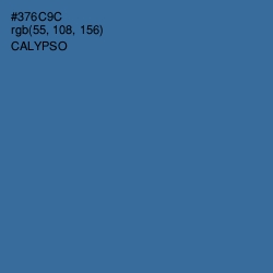 #376C9C - Calypso Color Image