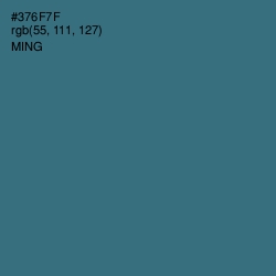 #376F7F - Ming Color Image