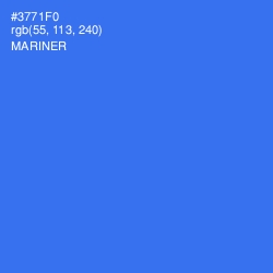 #3771F0 - Mariner Color Image