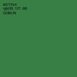 #377F44 - Goblin Color Image