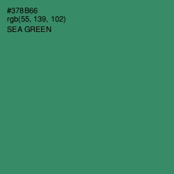 #378B66 - Sea Green Color Image