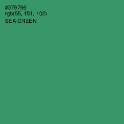 #379766 - Sea Green Color Image