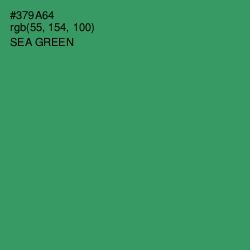 #379A64 - Sea Green Color Image