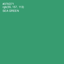 #379D71 - Sea Green Color Image