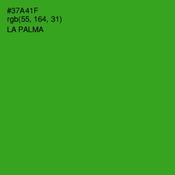 #37A41F - La Palma Color Image