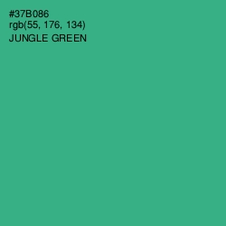 #37B086 - Jungle Green Color Image
