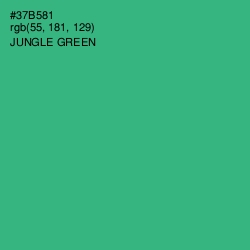 #37B581 - Jungle Green Color Image