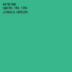 #37B78B - Jungle Green Color Image