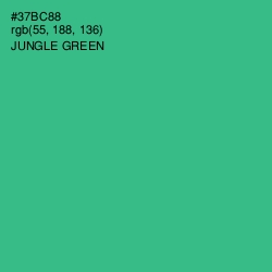 #37BC88 - Jungle Green Color Image