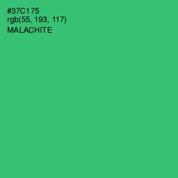 #37C175 - Malachite Color Image