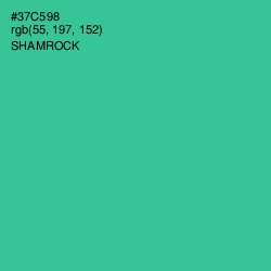 #37C598 - Shamrock Color Image