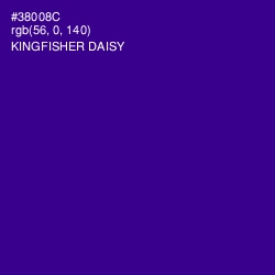 #38008C - Kingfisher Daisy Color Image