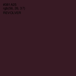 #381A25 - Revolver Color Image