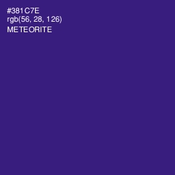 #381C7E - Meteorite Color Image